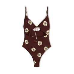 Sale Zulu & Zephyr Tie One Piece - Dandelion Daisy