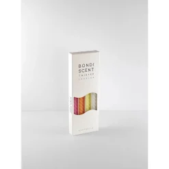 Clearance Bondi Scent Twisted Candles - Multicolour