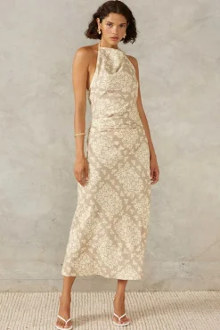 Discount Mon Renn Vacanza Floral Midi Dress