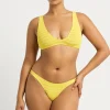Outlet Bond-Eye Swim Vista Brief - Limoncello Stripe