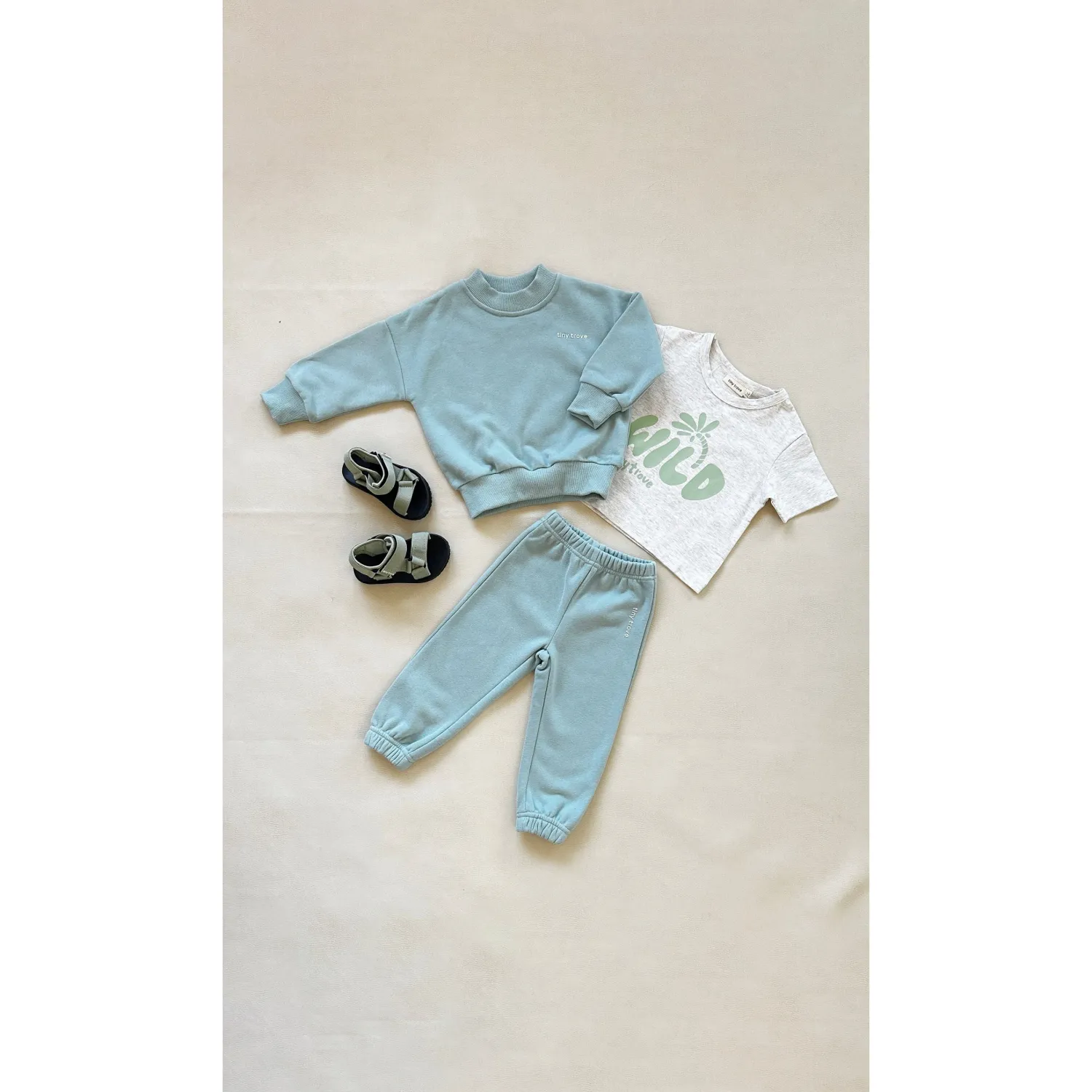 Outlet Tiny Trove Woodie Tracksuit - Seafoam