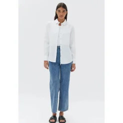 Sale Assembly Label Xander Long Sleeve Shirt - White