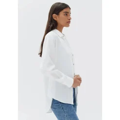 Sale Assembly Label Xander Long Sleeve Shirt - White