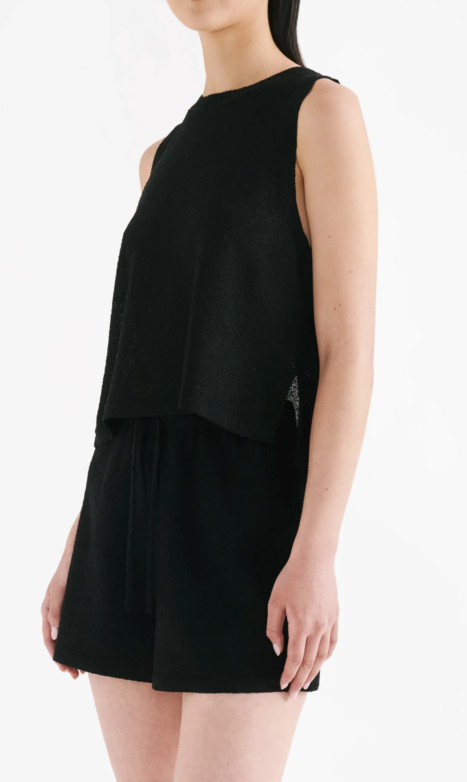 Sale Nude Lucy Zosia Knit Tank - Black